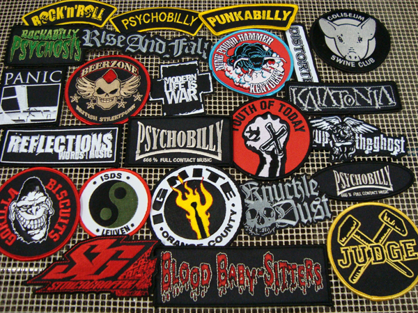 Psychobilly Psychobilly - Hi-Octane Club - Patch Keychains Stickers -   - Biggest Patch Shop worldwide